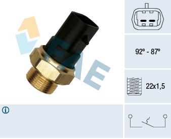 FAE 37220 Temperature Switch, radiator fan