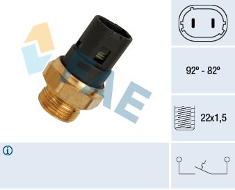 FAE 37250 Temperature Switch, radiator fan