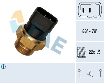 FAE 37270 Temperature Switch, radiator fan