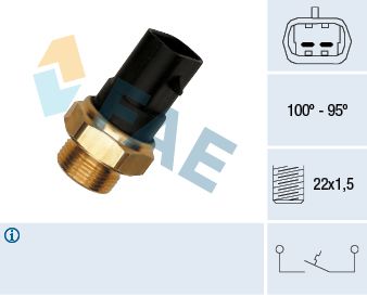FAE 37280 Temperature Switch, radiator fan