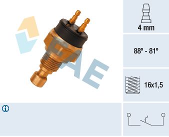 FAE 37440 Temperature Switch, radiator fan