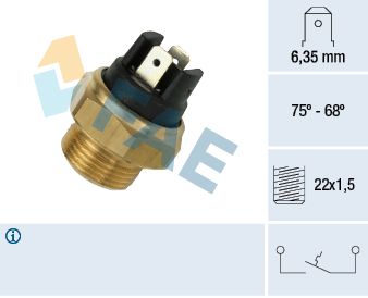 FAE 37480 Temperature Switch, radiator fan