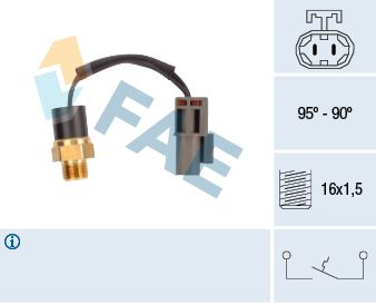 Temperature Switch, radiator fan FAE 37530