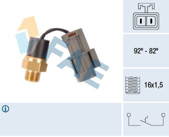 Temperature Switch, radiator fan FAE 37560