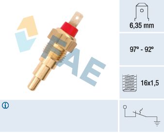 FAE 37610 Temperature Switch, radiator fan