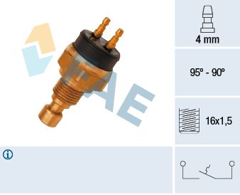 FAE 37720 Temperature Switch, radiator fan