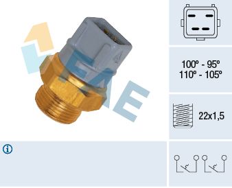 FAE 37970 Temperature Switch, radiator fan