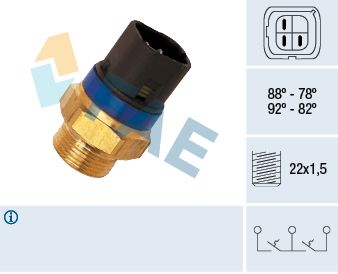 FAE 38110 Temperature Switch, radiator fan