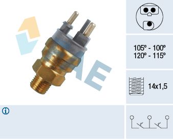 FAE 38140 Temperature Switch, radiator fan