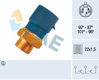 FAE 38240 Temperature Switch, radiator fan