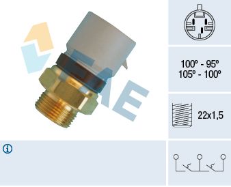 FAE 38360 Temperature Switch, radiator fan