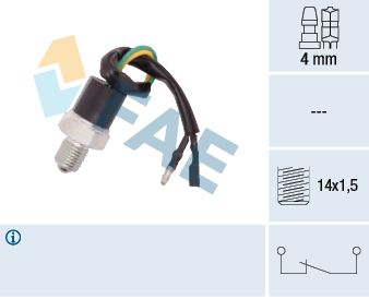 Switch, reverse light FAE 41260