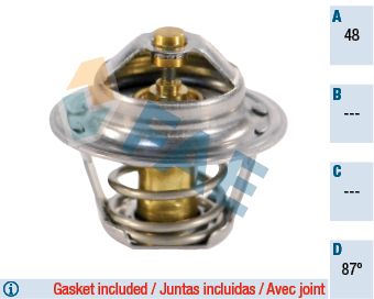 FAE 5202987 Thermostat, coolant