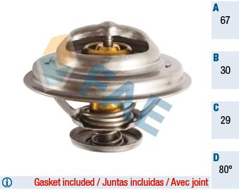FAE 5301680 Thermostat, coolant