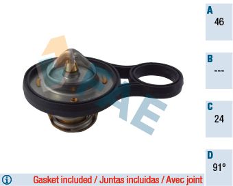 FAE 5303291 Thermostat, coolant