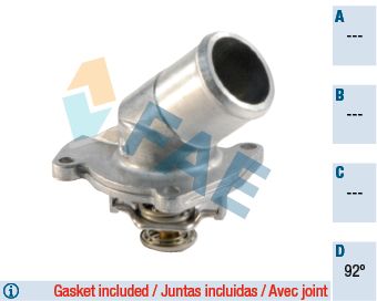 FAE 5320792 Thermostat, coolant