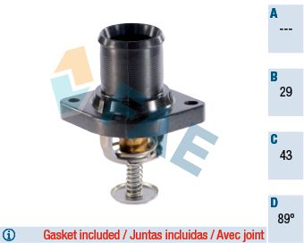 FAE 5322989 Thermostat, coolant