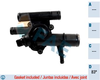 FAE 5323883 Thermostat, coolant