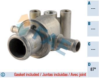 FAE 5334787 Thermostat, coolant