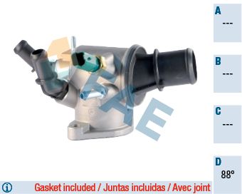 FAE 5349288 Thermostat, coolant