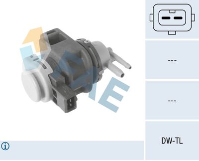 Pressure converter, turbocharger FAE 56025