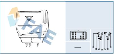 Hazard Warning Light Switch FAE 61110