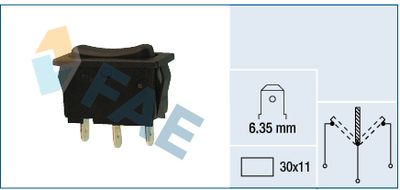 Switch, interior light FAE 62970