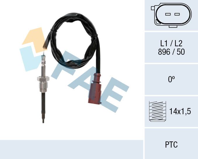 FAE 68013 Sensor, exhaust gas temperature