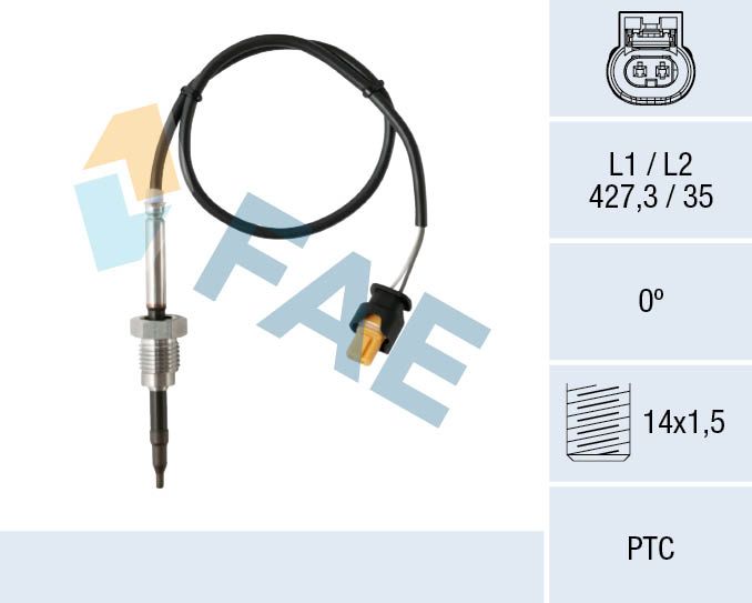 FAE 68023 Sensor, exhaust gas temperature