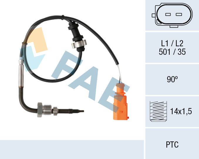 FAE 68024 Sensor, exhaust gas temperature