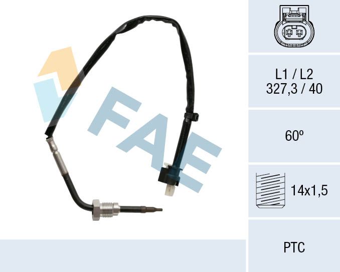 FAE 68027 Sensor, exhaust gas temperature