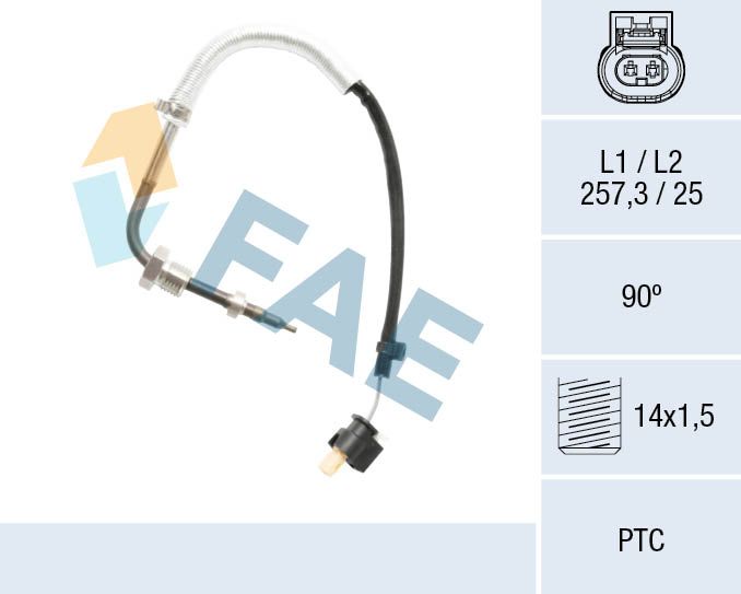 FAE 68031 Sensor, exhaust gas temperature