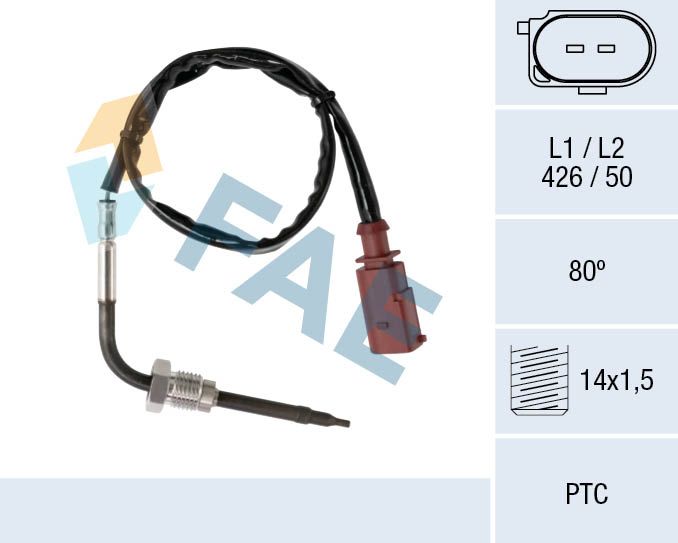 FAE 68036 Sensor, exhaust gas temperature