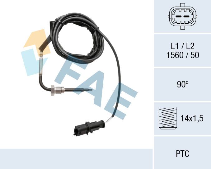 FAE 68038 Sensor, exhaust gas temperature