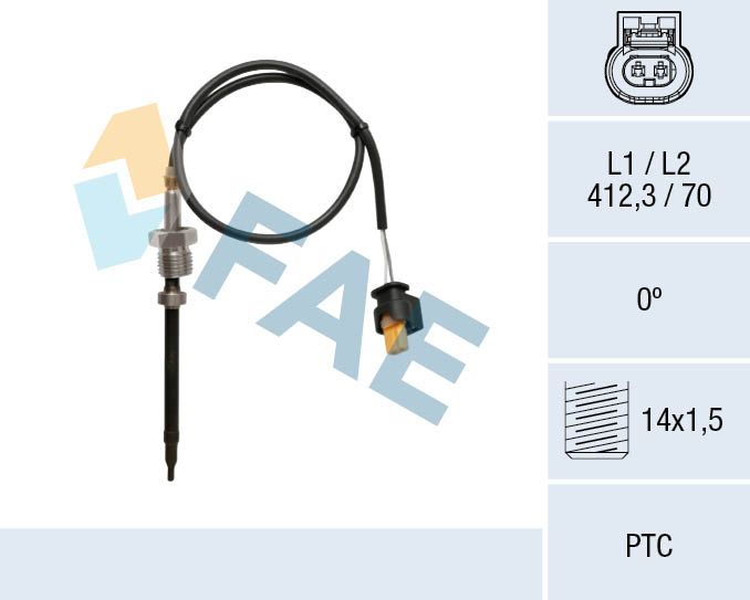 FAE 68039 Sensor, exhaust gas temperature