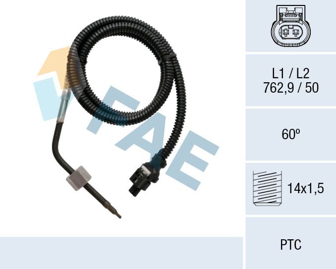 FAE 68041 Sensor, exhaust gas temperature