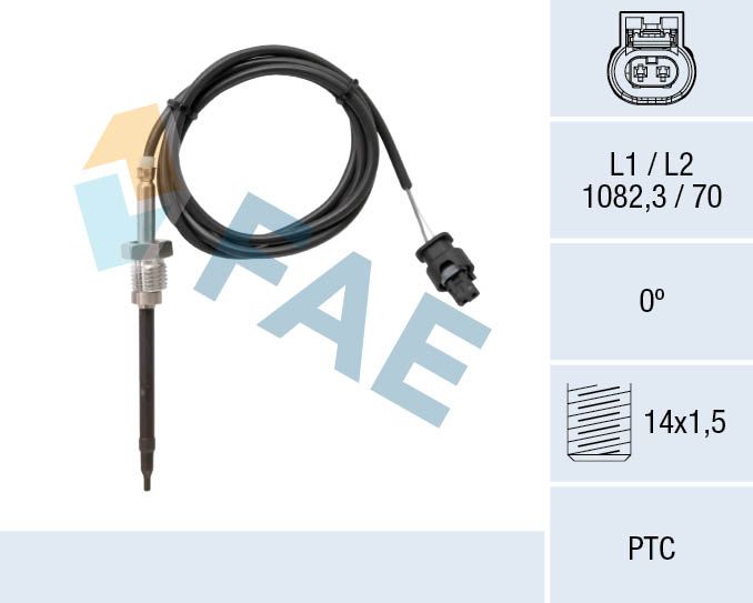 FAE 68046 Sensor, exhaust gas temperature