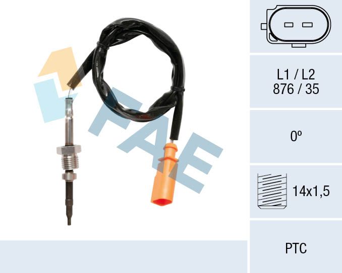 FAE 68057 Sensor, exhaust gas temperature