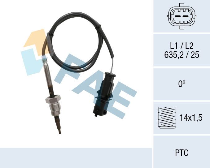 FAE 68061 Sensor, exhaust gas temperature