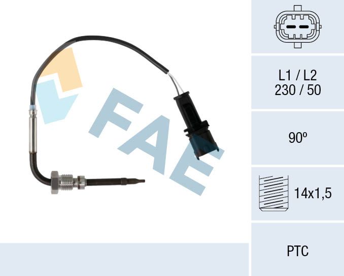 FAE 68075 Sensor, exhaust gas temperature