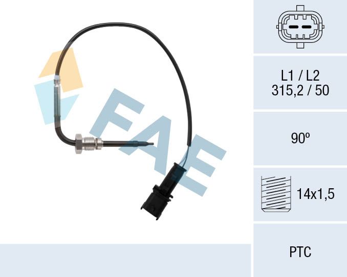 FAE 68081 Sensor, exhaust gas temperature