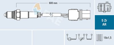 Lambda Sensor FAE 75004
