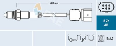 Lambda Sensor FAE 75014