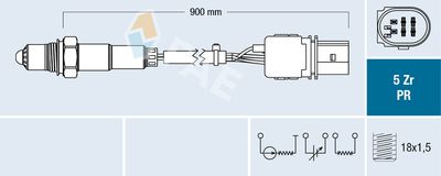 Lambda Sensor FAE 75040