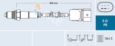 Lambda Sensor FAE 75042