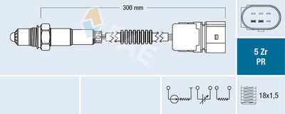 Lambda Sensor FAE 75048