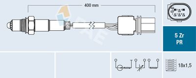 Lambda Sensor FAE 75061