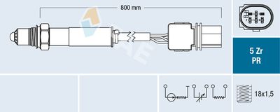 Lambda Sensor FAE 75106