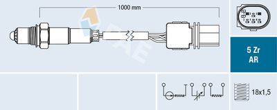 Lambda Sensor FAE 75116