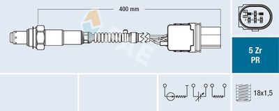 Lambda Sensor FAE 75123